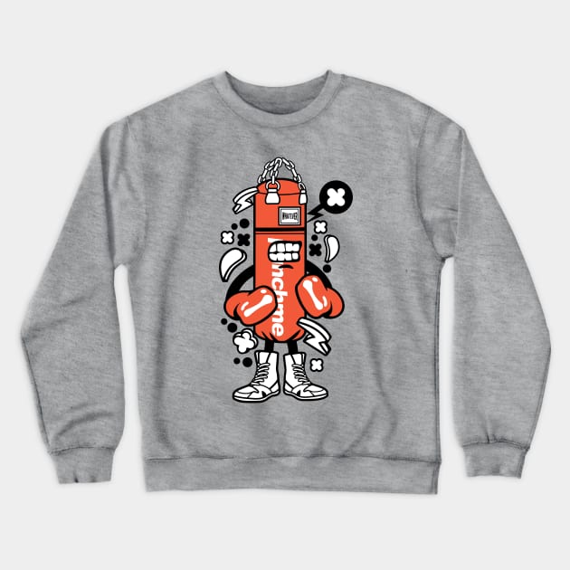 Tough boxer Crewneck Sweatshirt by Superfunky